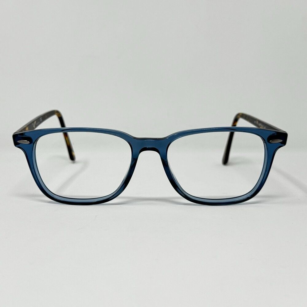 Ray-Ban RB7119 8024 Blue Tortoise Eyeglass Frames 53-17-145